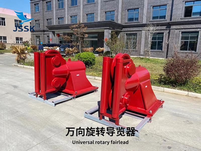 雙滑輪360°旋轉(zhuǎn)導(dǎo)纜器